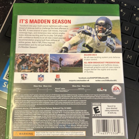 NFL Video Games & Consoles Xbox One Madden 5 Poshmark